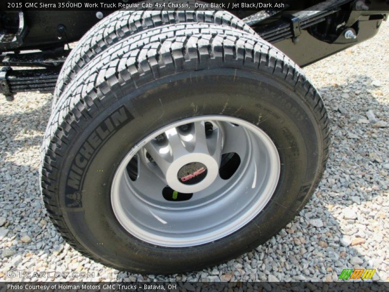  2015 Sierra 3500HD Work Truck Regular Cab 4x4 Chassis Wheel
