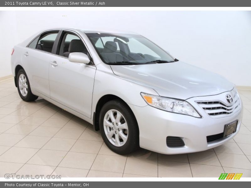 Classic Silver Metallic / Ash 2011 Toyota Camry LE V6