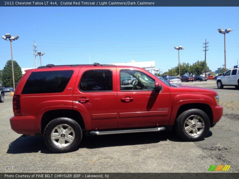 Crystal Red Tintcoat / Light Cashmere/Dark Cashmere 2013 Chevrolet Tahoe LT 4x4