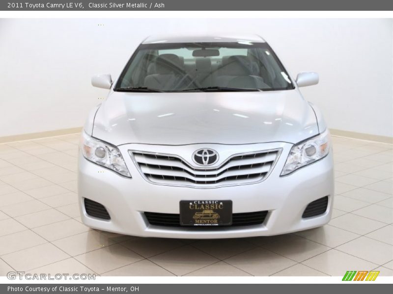 Classic Silver Metallic / Ash 2011 Toyota Camry LE V6