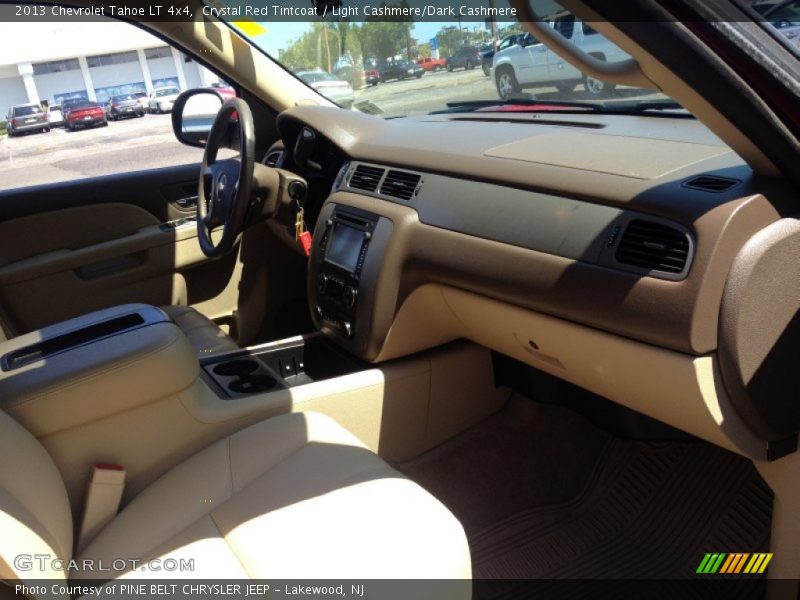 Crystal Red Tintcoat / Light Cashmere/Dark Cashmere 2013 Chevrolet Tahoe LT 4x4