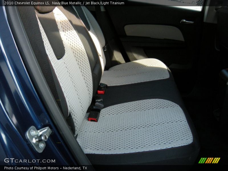 Navy Blue Metallic / Jet Black/Light Titanium 2010 Chevrolet Equinox LS