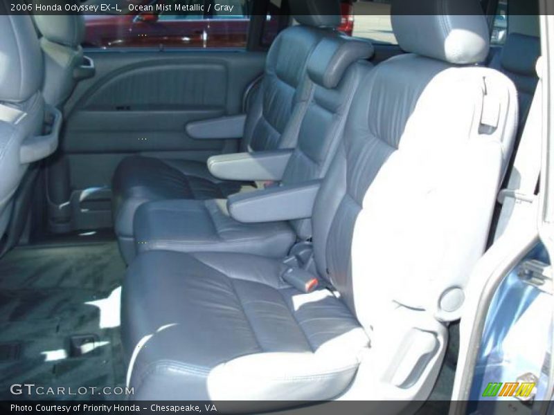 Ocean Mist Metallic / Gray 2006 Honda Odyssey EX-L