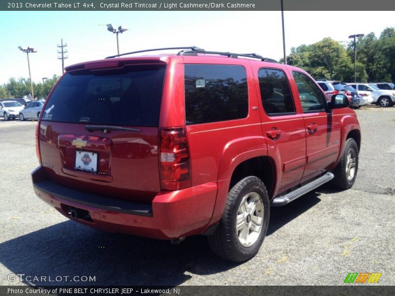 Crystal Red Tintcoat / Light Cashmere/Dark Cashmere 2013 Chevrolet Tahoe LT 4x4