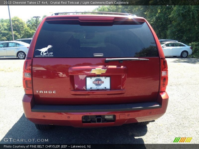 Crystal Red Tintcoat / Light Cashmere/Dark Cashmere 2013 Chevrolet Tahoe LT 4x4