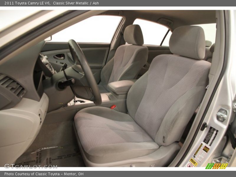 Classic Silver Metallic / Ash 2011 Toyota Camry LE V6