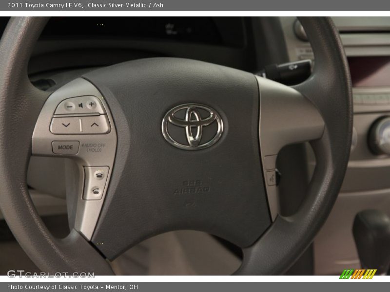 Classic Silver Metallic / Ash 2011 Toyota Camry LE V6