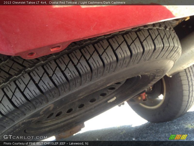 Crystal Red Tintcoat / Light Cashmere/Dark Cashmere 2013 Chevrolet Tahoe LT 4x4