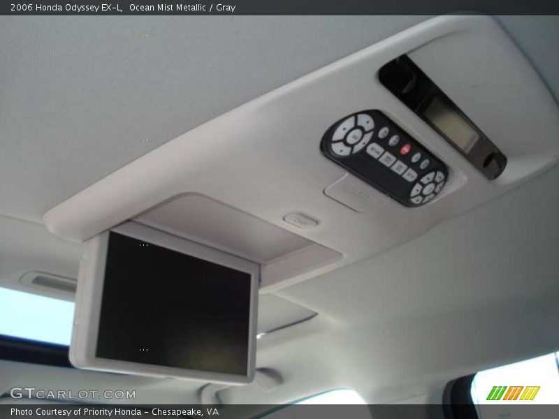 Ocean Mist Metallic / Gray 2006 Honda Odyssey EX-L