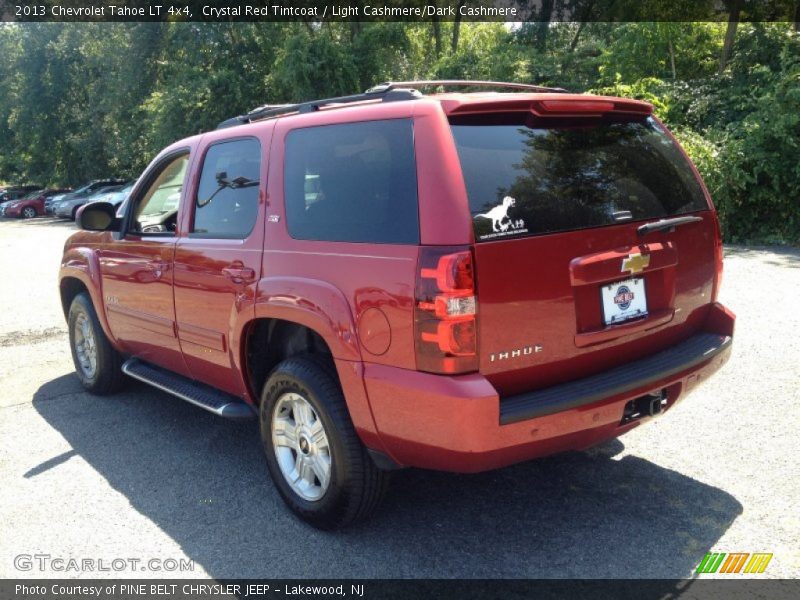 Crystal Red Tintcoat / Light Cashmere/Dark Cashmere 2013 Chevrolet Tahoe LT 4x4