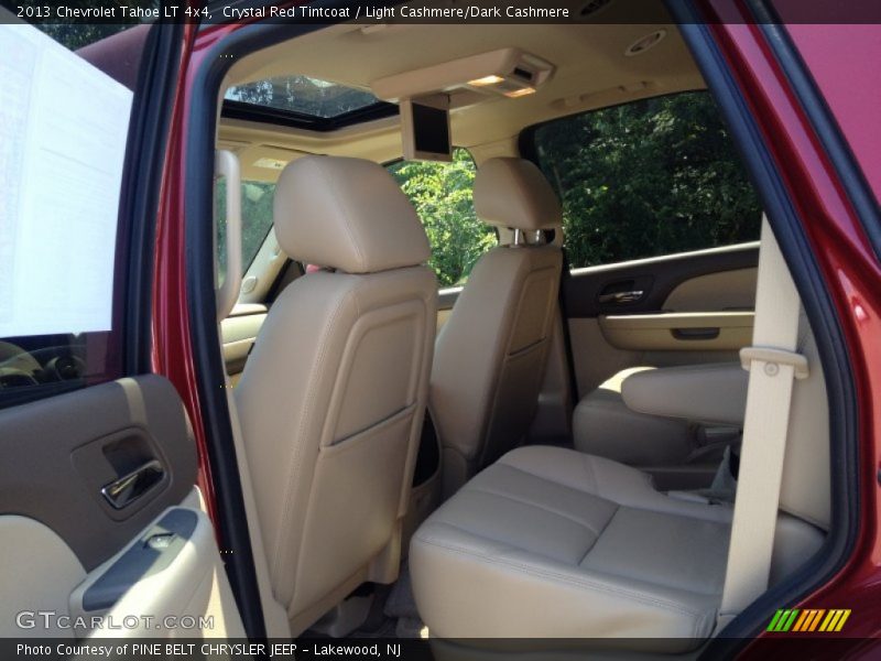 Crystal Red Tintcoat / Light Cashmere/Dark Cashmere 2013 Chevrolet Tahoe LT 4x4