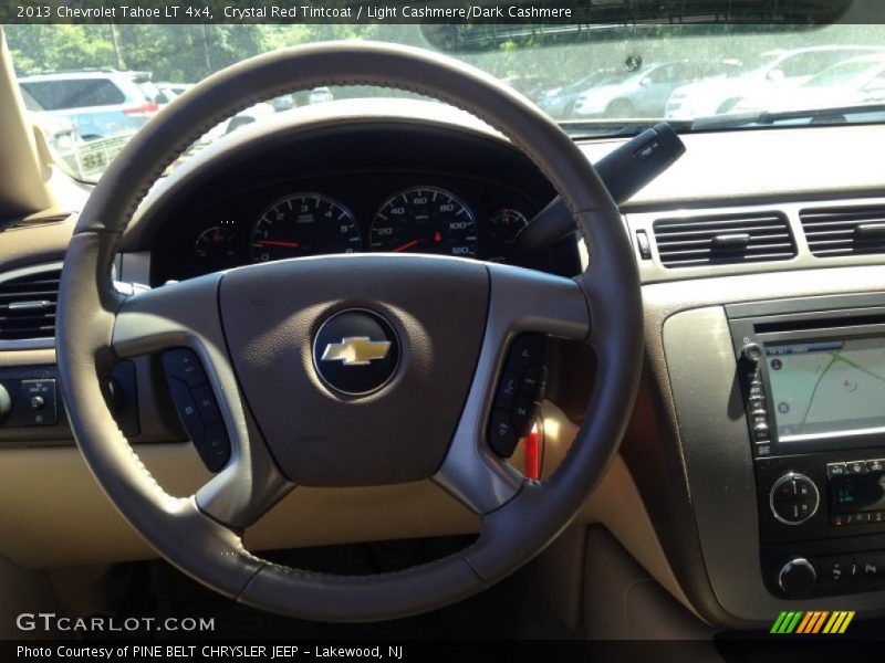 Crystal Red Tintcoat / Light Cashmere/Dark Cashmere 2013 Chevrolet Tahoe LT 4x4