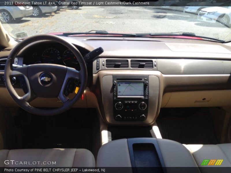 Crystal Red Tintcoat / Light Cashmere/Dark Cashmere 2013 Chevrolet Tahoe LT 4x4