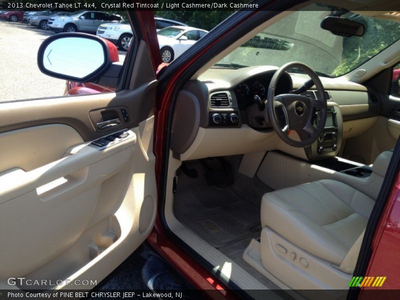 Crystal Red Tintcoat / Light Cashmere/Dark Cashmere 2013 Chevrolet Tahoe LT 4x4