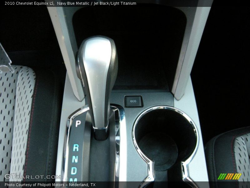 Navy Blue Metallic / Jet Black/Light Titanium 2010 Chevrolet Equinox LS