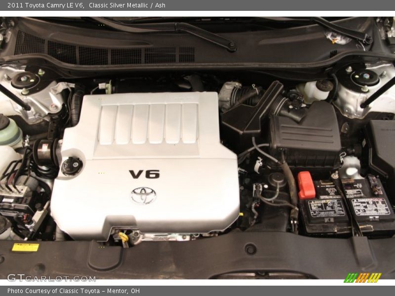 Classic Silver Metallic / Ash 2011 Toyota Camry LE V6