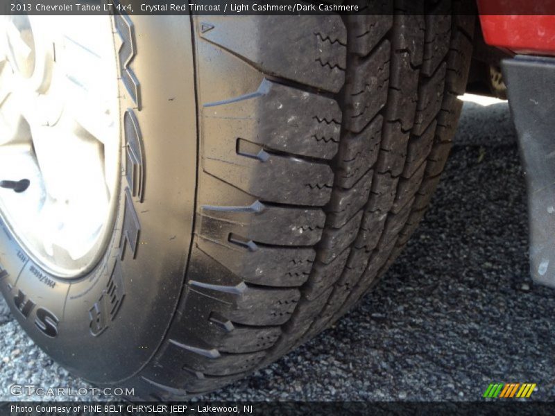 Crystal Red Tintcoat / Light Cashmere/Dark Cashmere 2013 Chevrolet Tahoe LT 4x4