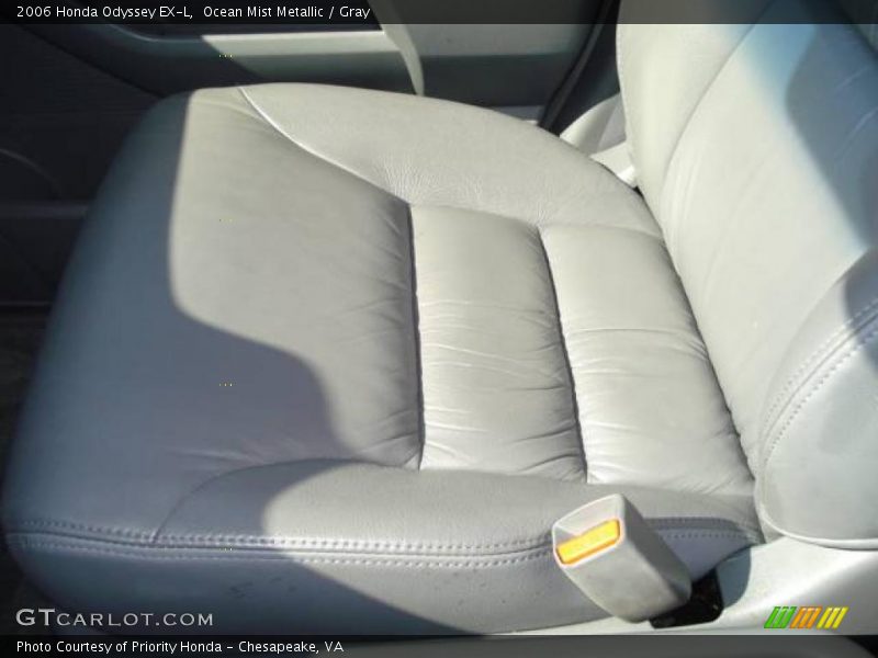 Ocean Mist Metallic / Gray 2006 Honda Odyssey EX-L