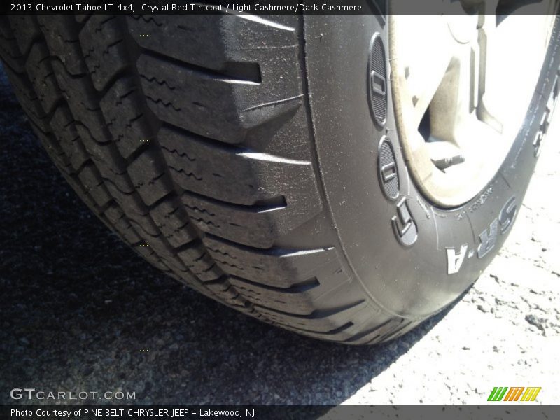 Crystal Red Tintcoat / Light Cashmere/Dark Cashmere 2013 Chevrolet Tahoe LT 4x4