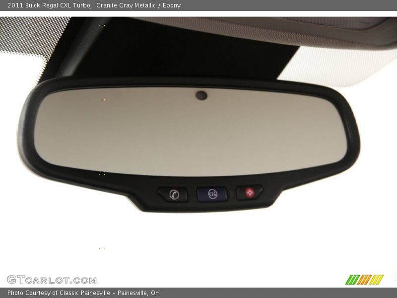 Granite Gray Metallic / Ebony 2011 Buick Regal CXL Turbo