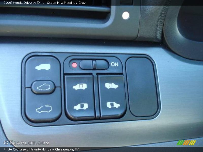 Ocean Mist Metallic / Gray 2006 Honda Odyssey EX-L