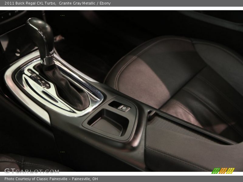 Granite Gray Metallic / Ebony 2011 Buick Regal CXL Turbo
