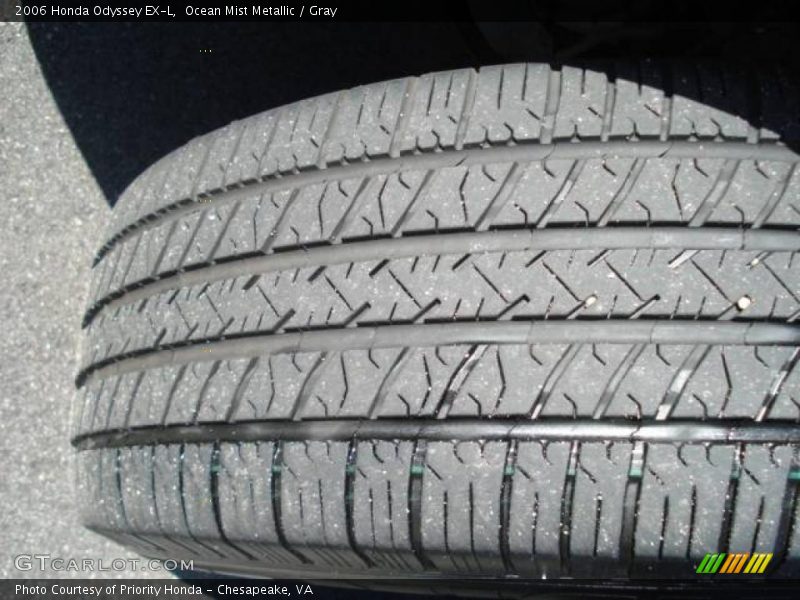 Ocean Mist Metallic / Gray 2006 Honda Odyssey EX-L