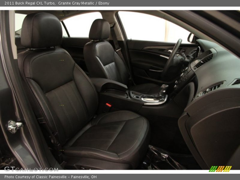 Granite Gray Metallic / Ebony 2011 Buick Regal CXL Turbo