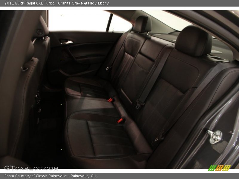 Granite Gray Metallic / Ebony 2011 Buick Regal CXL Turbo