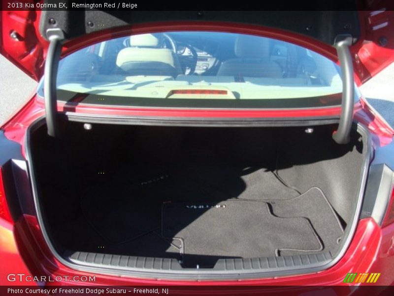 Remington Red / Beige 2013 Kia Optima EX
