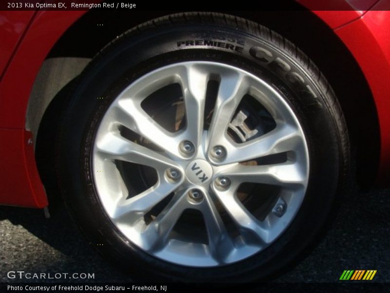 Remington Red / Beige 2013 Kia Optima EX