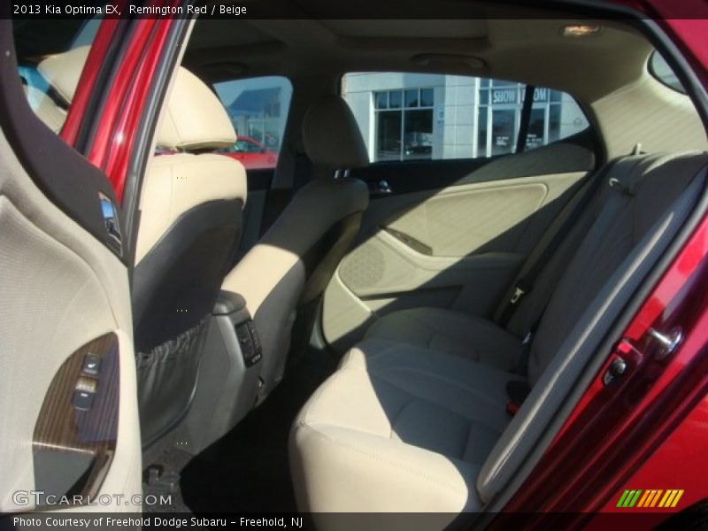 Remington Red / Beige 2013 Kia Optima EX