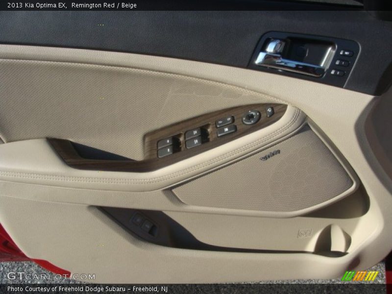 Remington Red / Beige 2013 Kia Optima EX