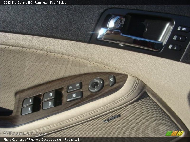 Remington Red / Beige 2013 Kia Optima EX
