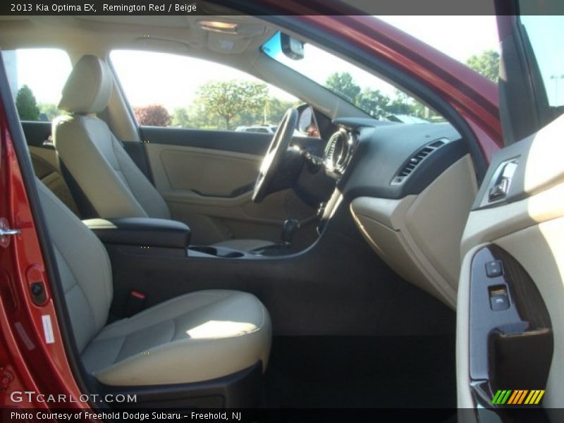 Remington Red / Beige 2013 Kia Optima EX