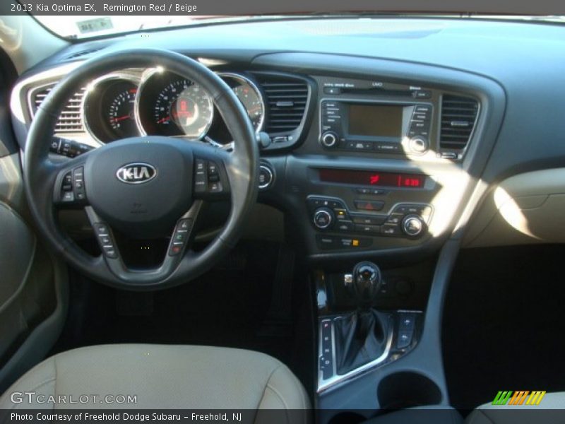 Remington Red / Beige 2013 Kia Optima EX