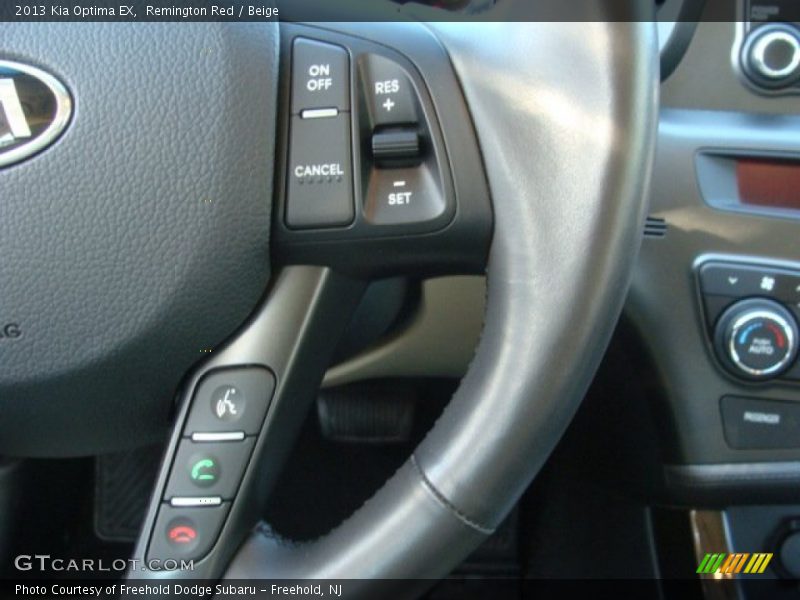 Remington Red / Beige 2013 Kia Optima EX