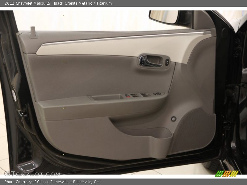 Black Granite Metallic / Titanium 2012 Chevrolet Malibu LS