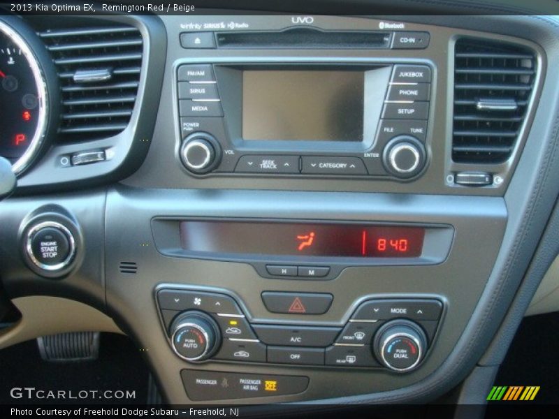 Remington Red / Beige 2013 Kia Optima EX