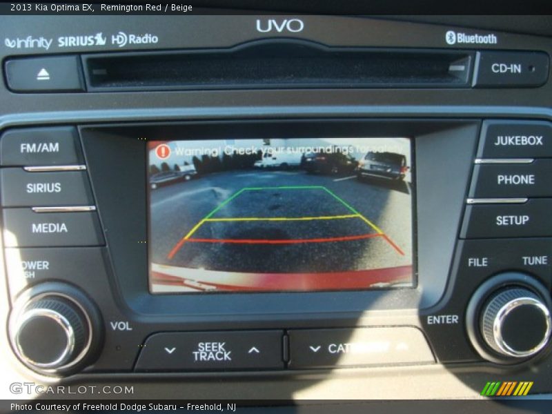 Remington Red / Beige 2013 Kia Optima EX