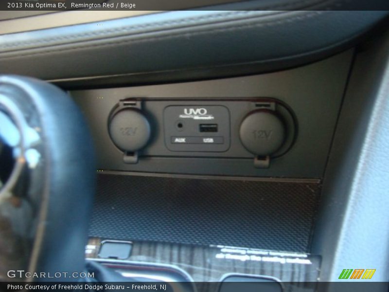 Remington Red / Beige 2013 Kia Optima EX
