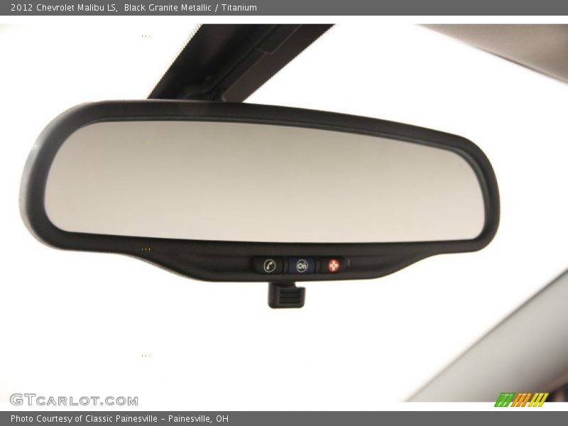 Black Granite Metallic / Titanium 2012 Chevrolet Malibu LS