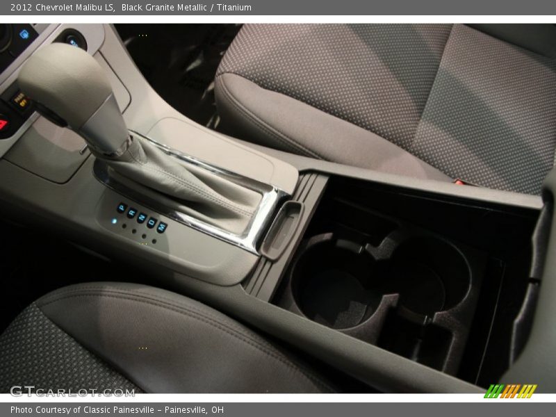 Black Granite Metallic / Titanium 2012 Chevrolet Malibu LS