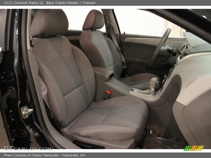 Black Granite Metallic / Titanium 2012 Chevrolet Malibu LS