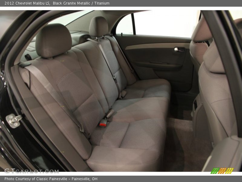 Black Granite Metallic / Titanium 2012 Chevrolet Malibu LS