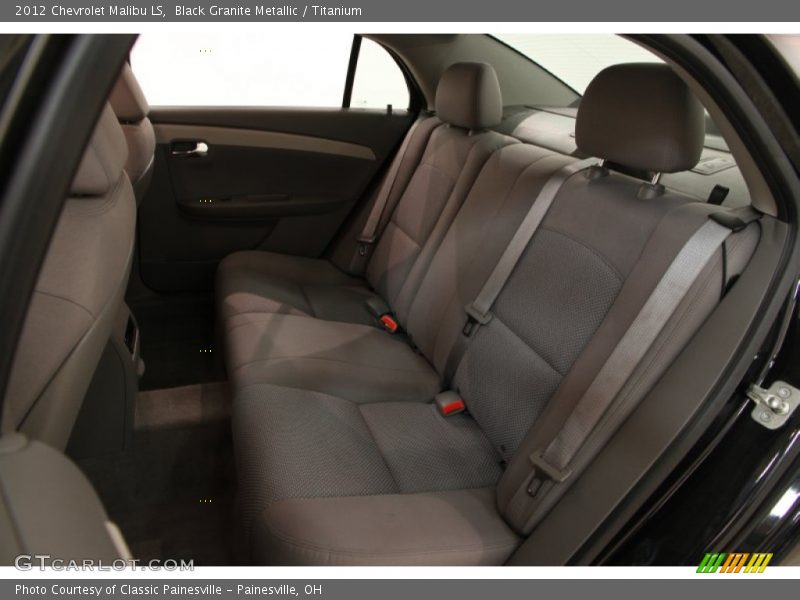 Black Granite Metallic / Titanium 2012 Chevrolet Malibu LS