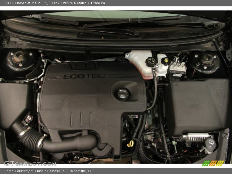 Black Granite Metallic / Titanium 2012 Chevrolet Malibu LS