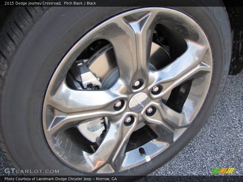 Pitch Black / Black 2015 Dodge Journey Crossroad