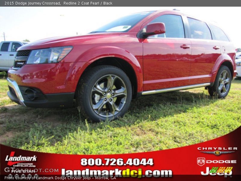 Redline 2 Coat Pearl / Black 2015 Dodge Journey Crossroad