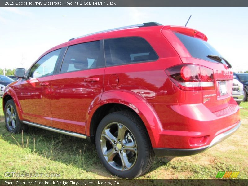 Redline 2 Coat Pearl / Black 2015 Dodge Journey Crossroad